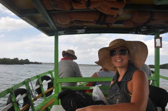 Barco para Galinhos - RN (nos lembrou muito a Ilha do Mel!)